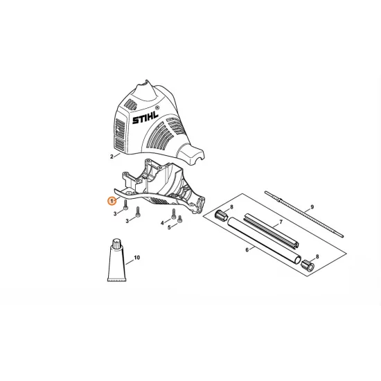 STIHL  Obudowa silnika 4140 020 3001